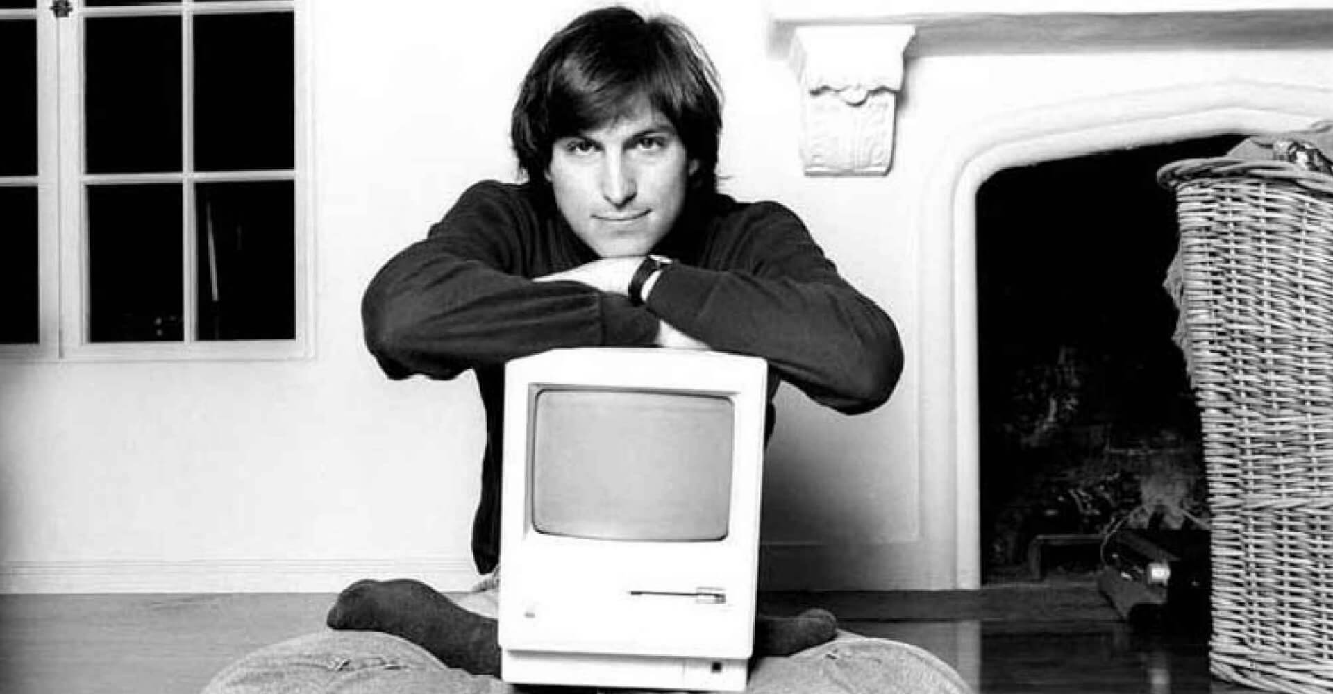 młody Steve Jobs